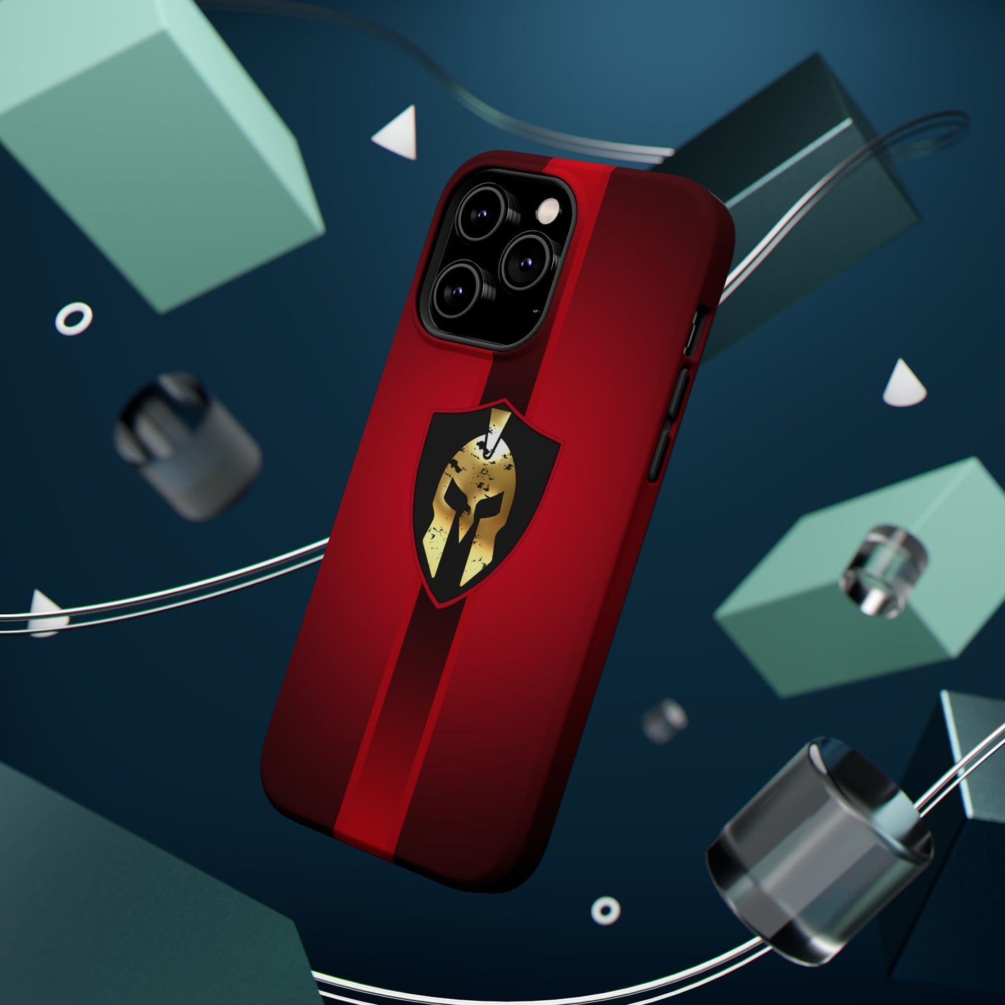 Spartan Helmet Magnetic Impact-Resistant Phone Case
