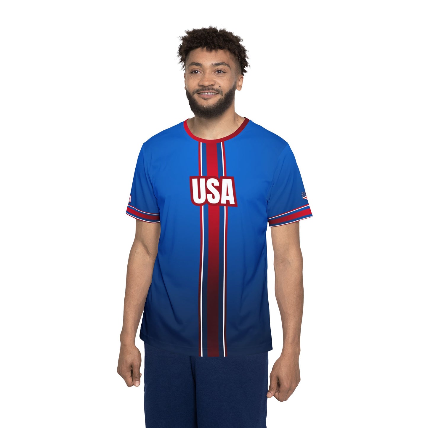 USA Soccer Jersey Blue