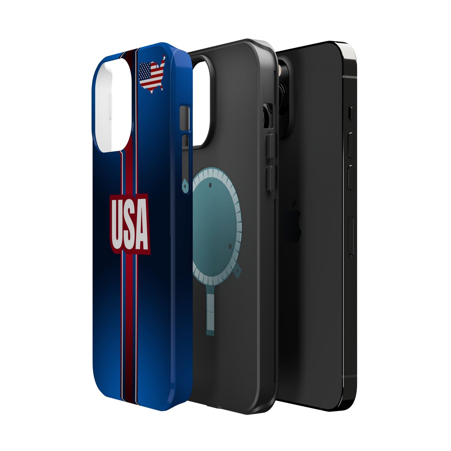 USA Magnetic Impact-Resistant Phone Case