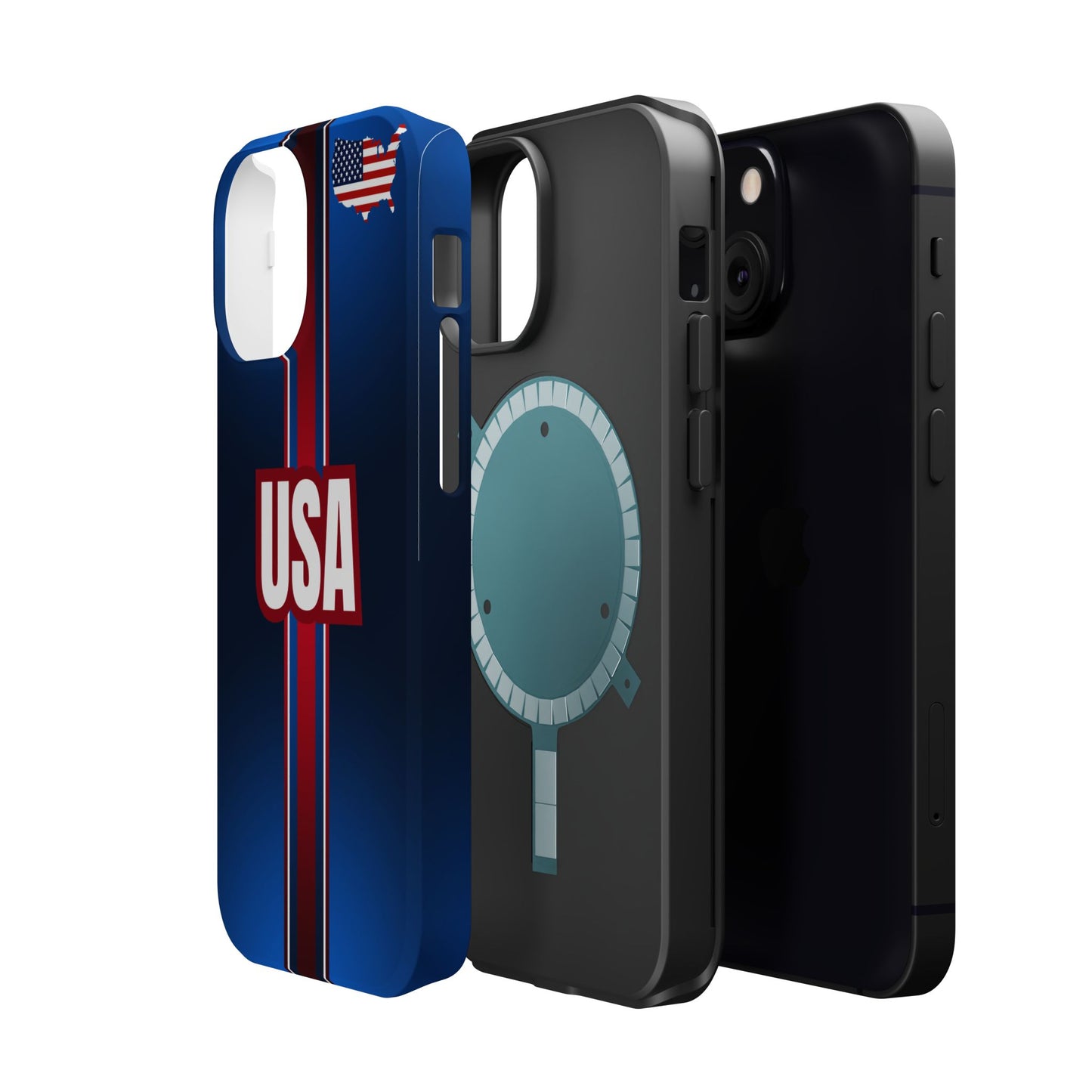 USA Magnetic Impact-Resistant Phone Case
