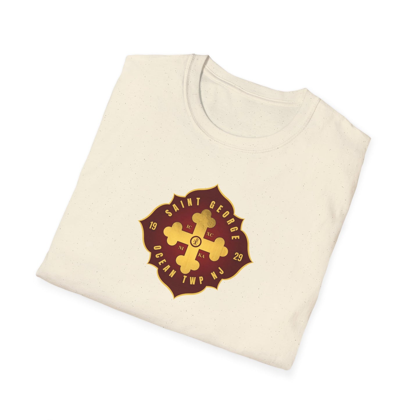 Saint George Ocean Twp NJ Softstyle T‑Shirt