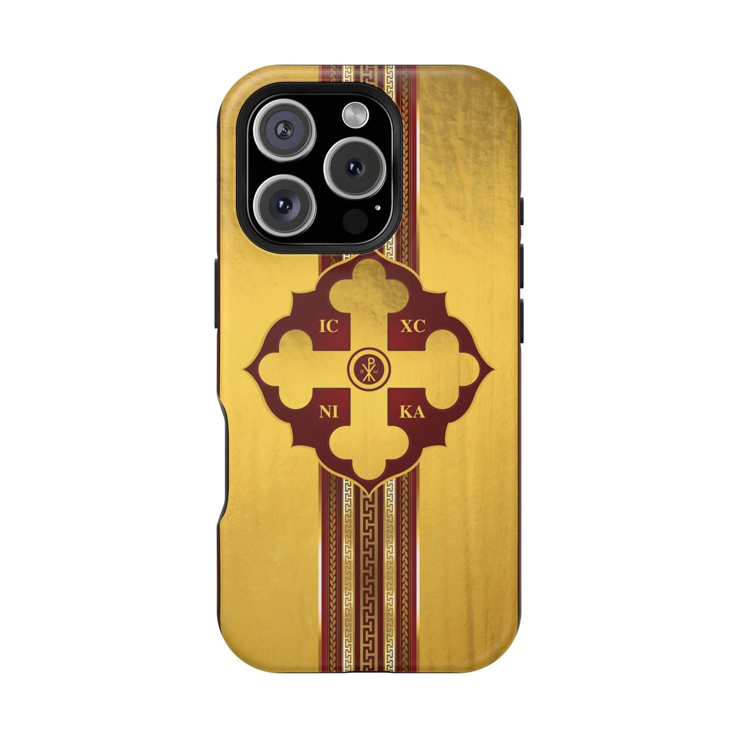 Greek Orthodox Cross Magnetic Impact-Resistant Phone Case