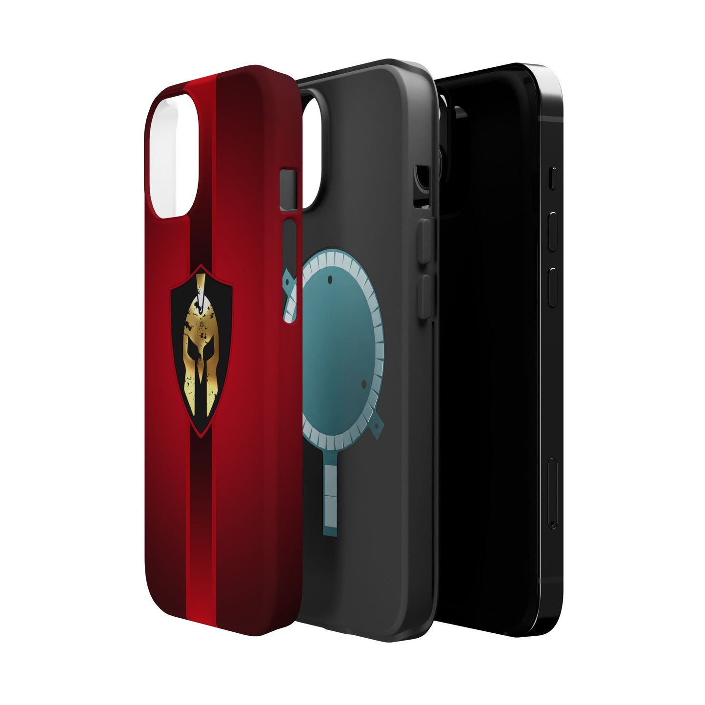 Spartan Helmet Magnetic Impact-Resistant Phone Case