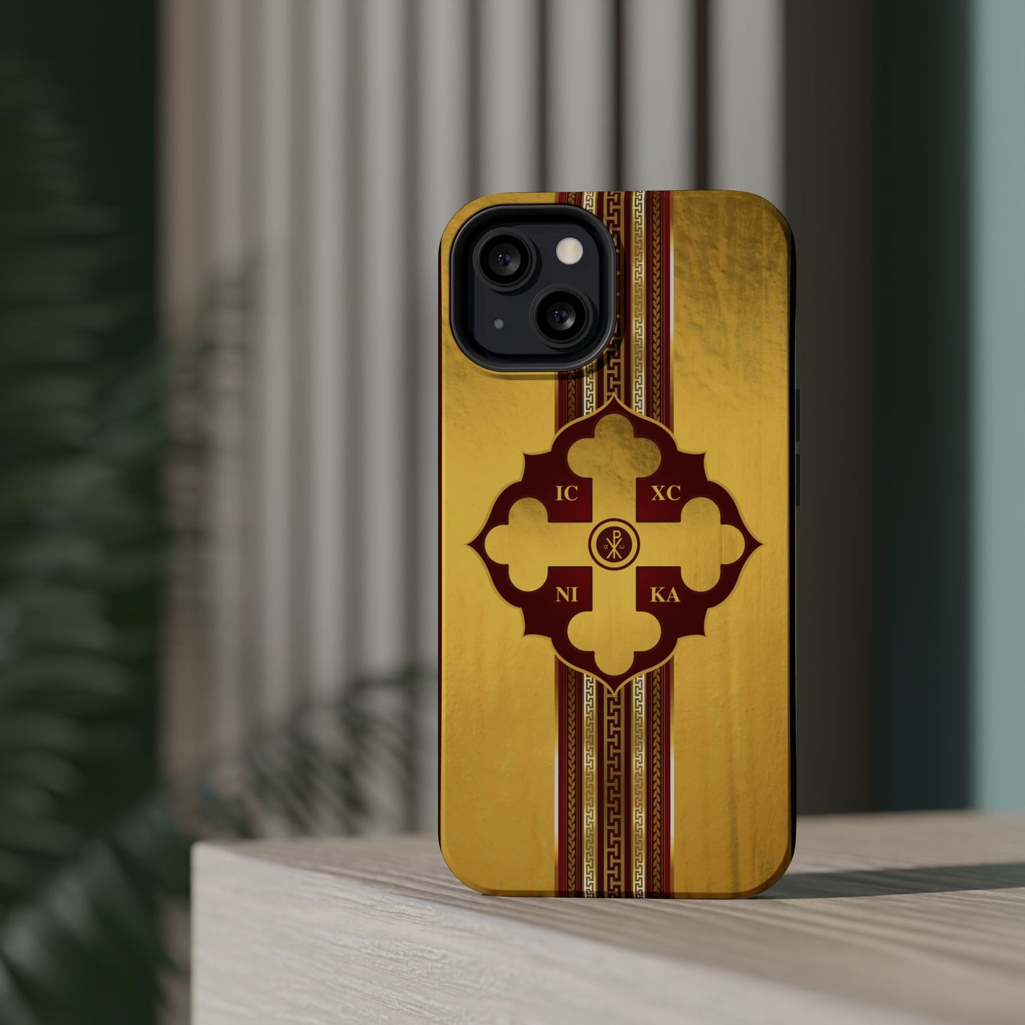 Greek Orthodox Cross Magnetic Impact-Resistant Phone Case