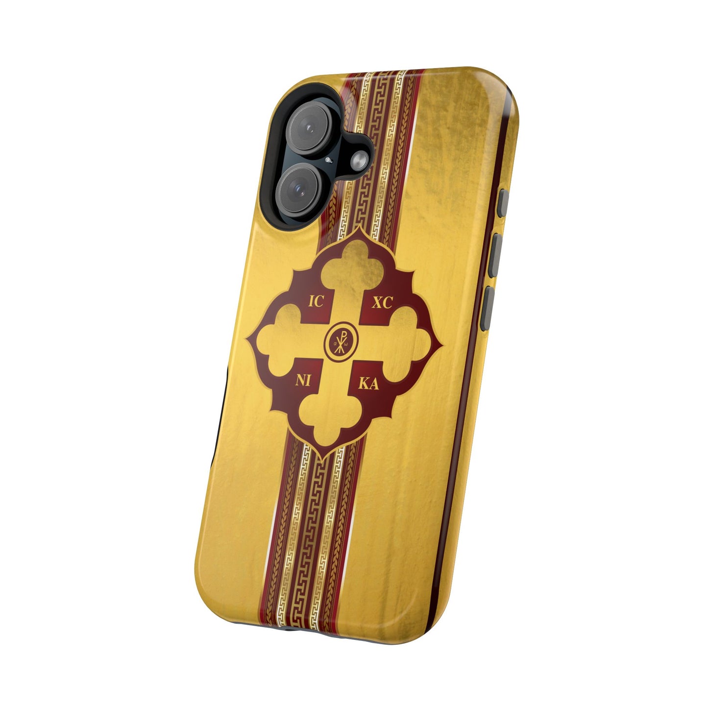 Greek Orthodox Cross Magnetic Impact-Resistant Phone Case
