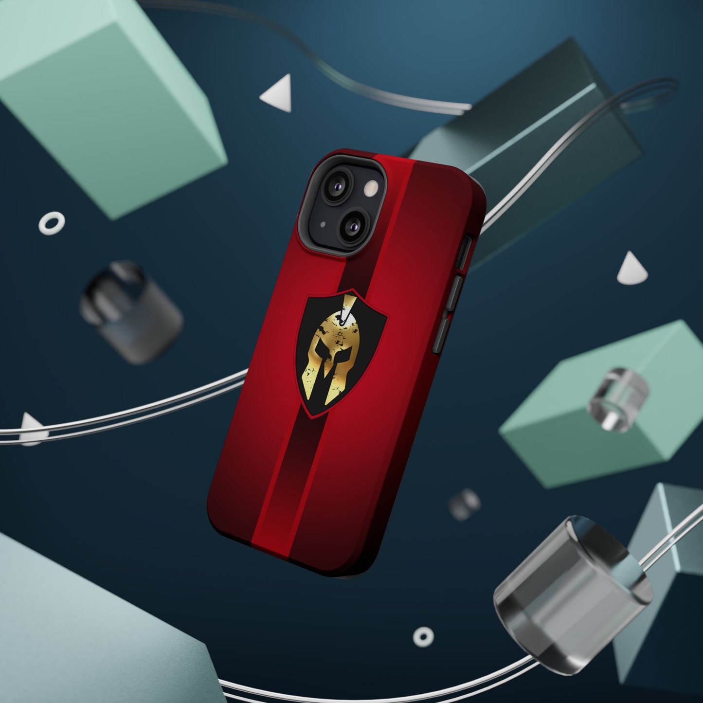 Spartan Helmet Magnetic Impact-Resistant Phone Case