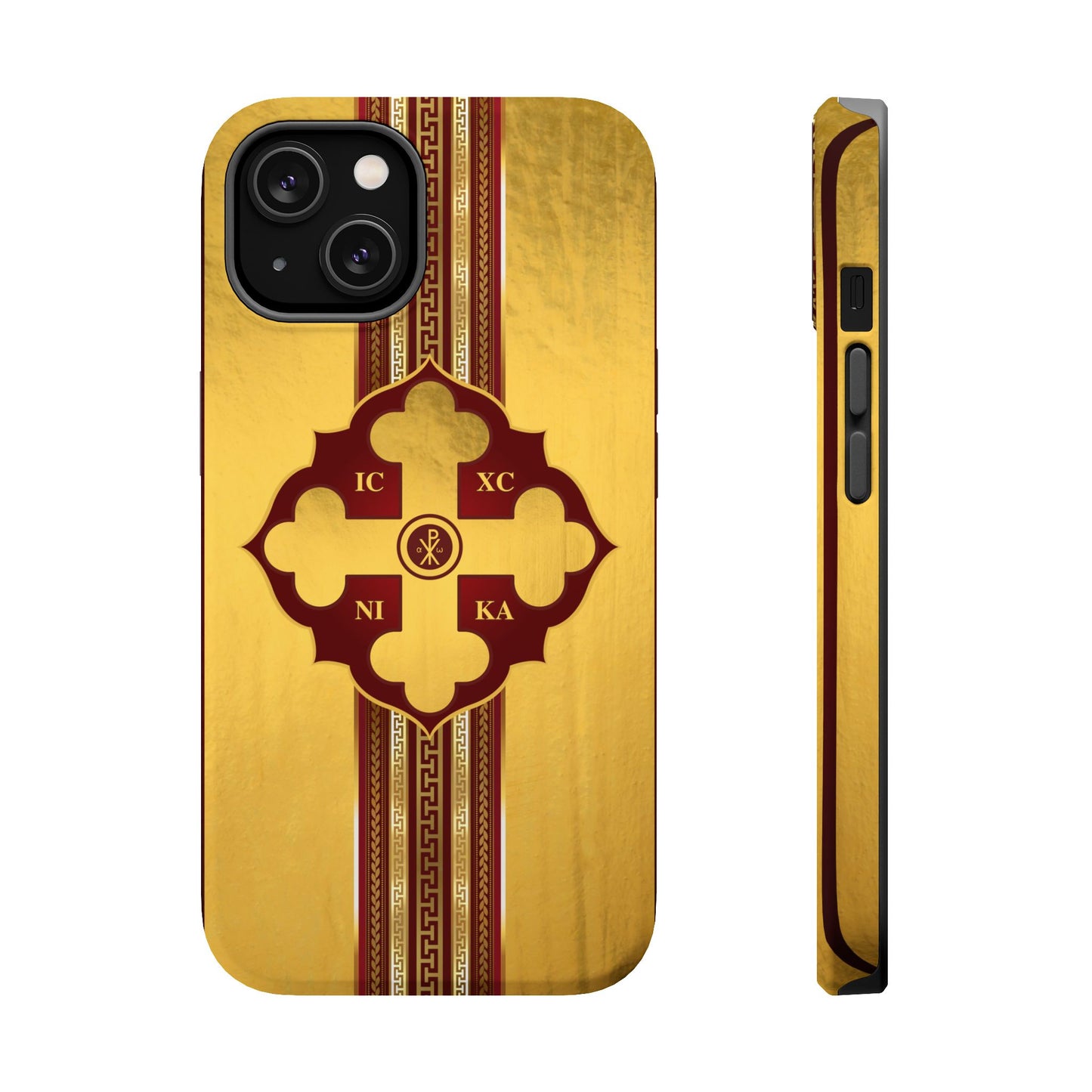 Greek Orthodox Cross Magnetic Impact-Resistant Phone Case