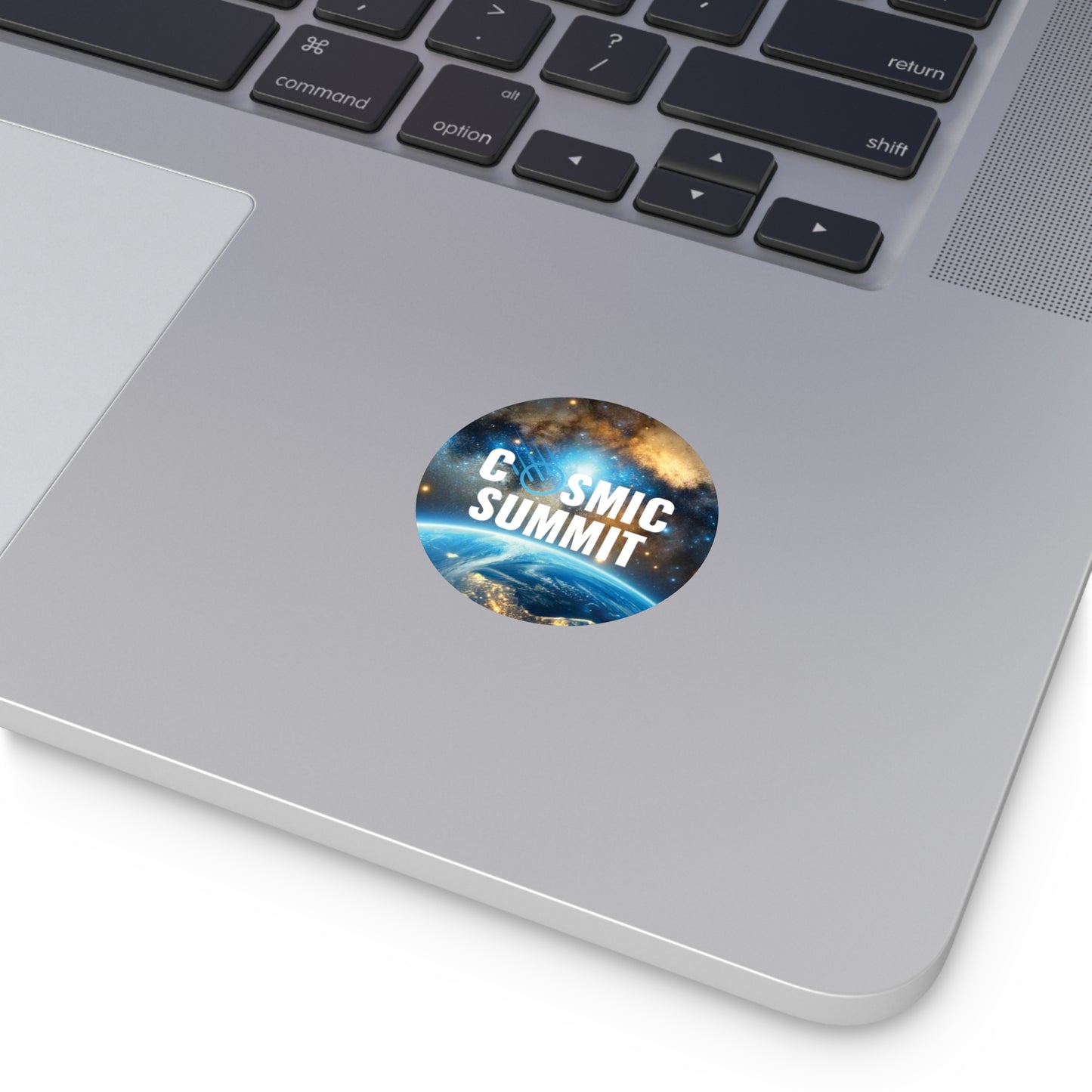 Cosmic Summit Round Vinyl Stickers