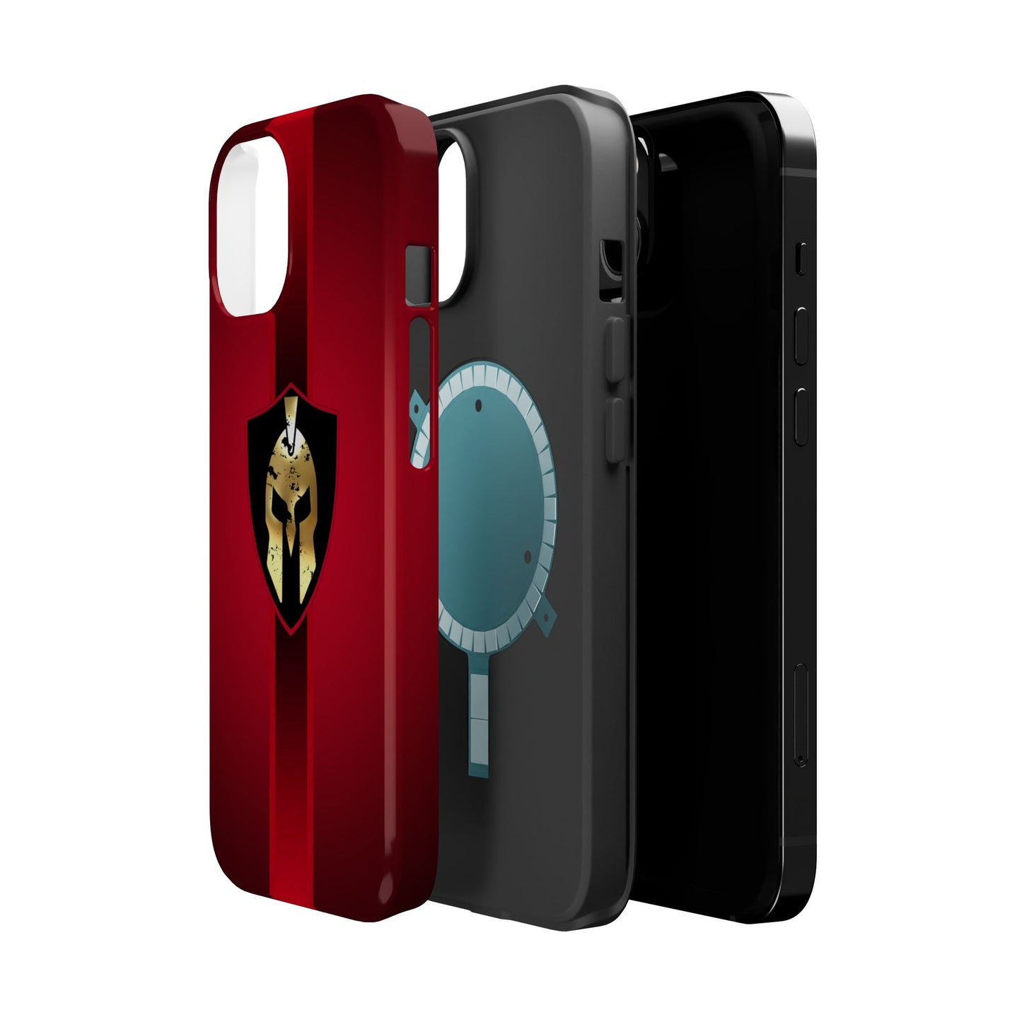Spartan Helmet Magnetic Impact-Resistant Phone Case