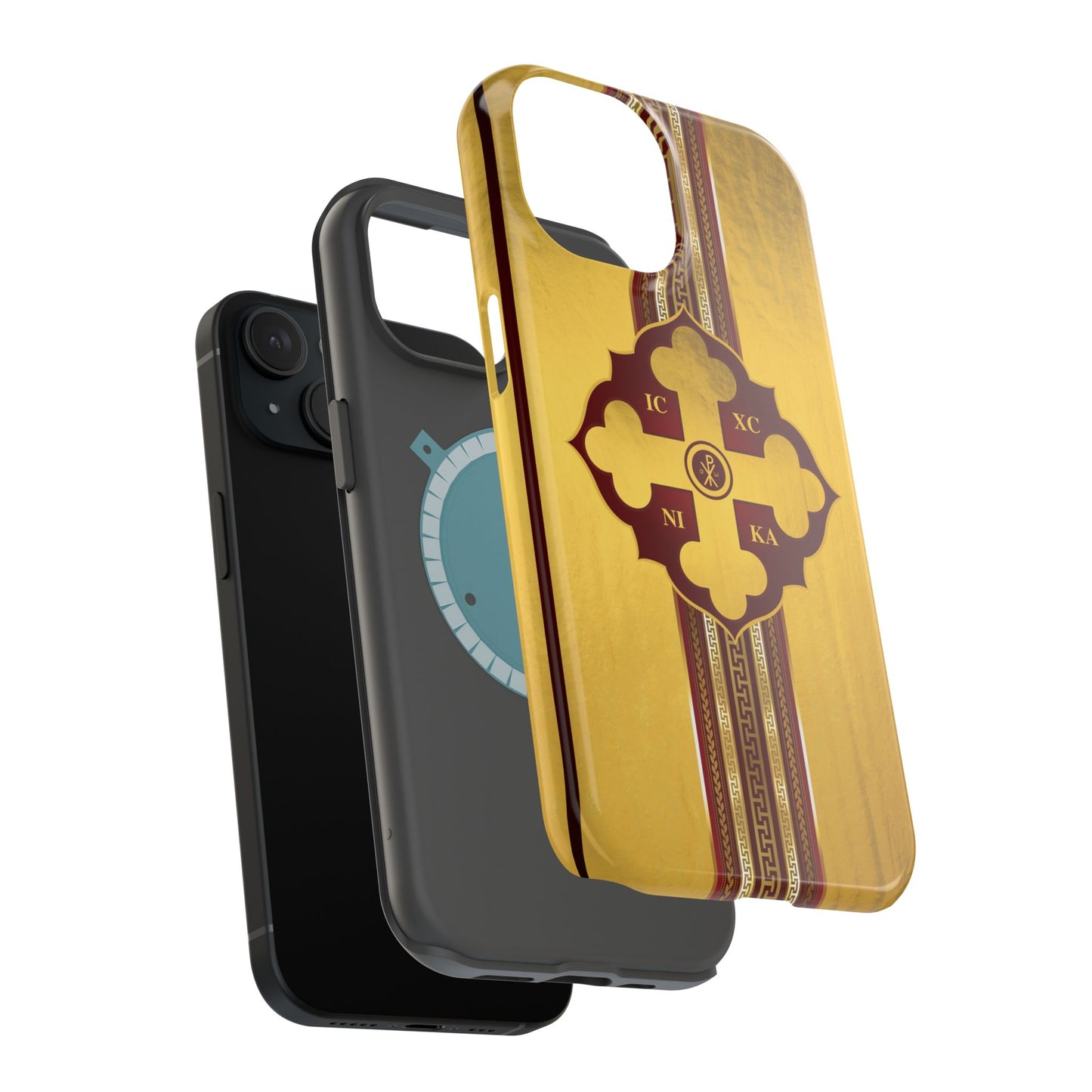 Greek Orthodox Cross Magnetic Impact-Resistant Phone Case