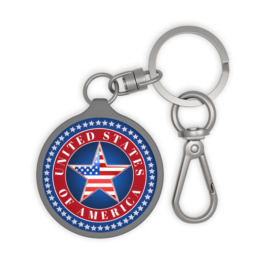 United States of America Keychain