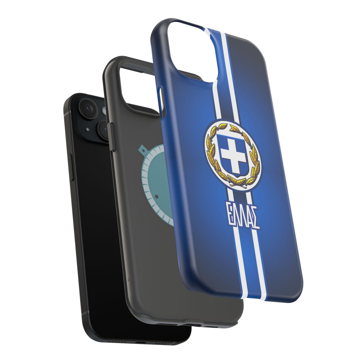 Greece Magnetic Impact-Resistant Phone Case