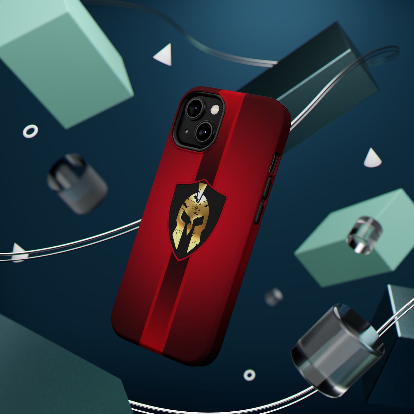 Spartan Helmet Magnetic Impact-Resistant Phone Case