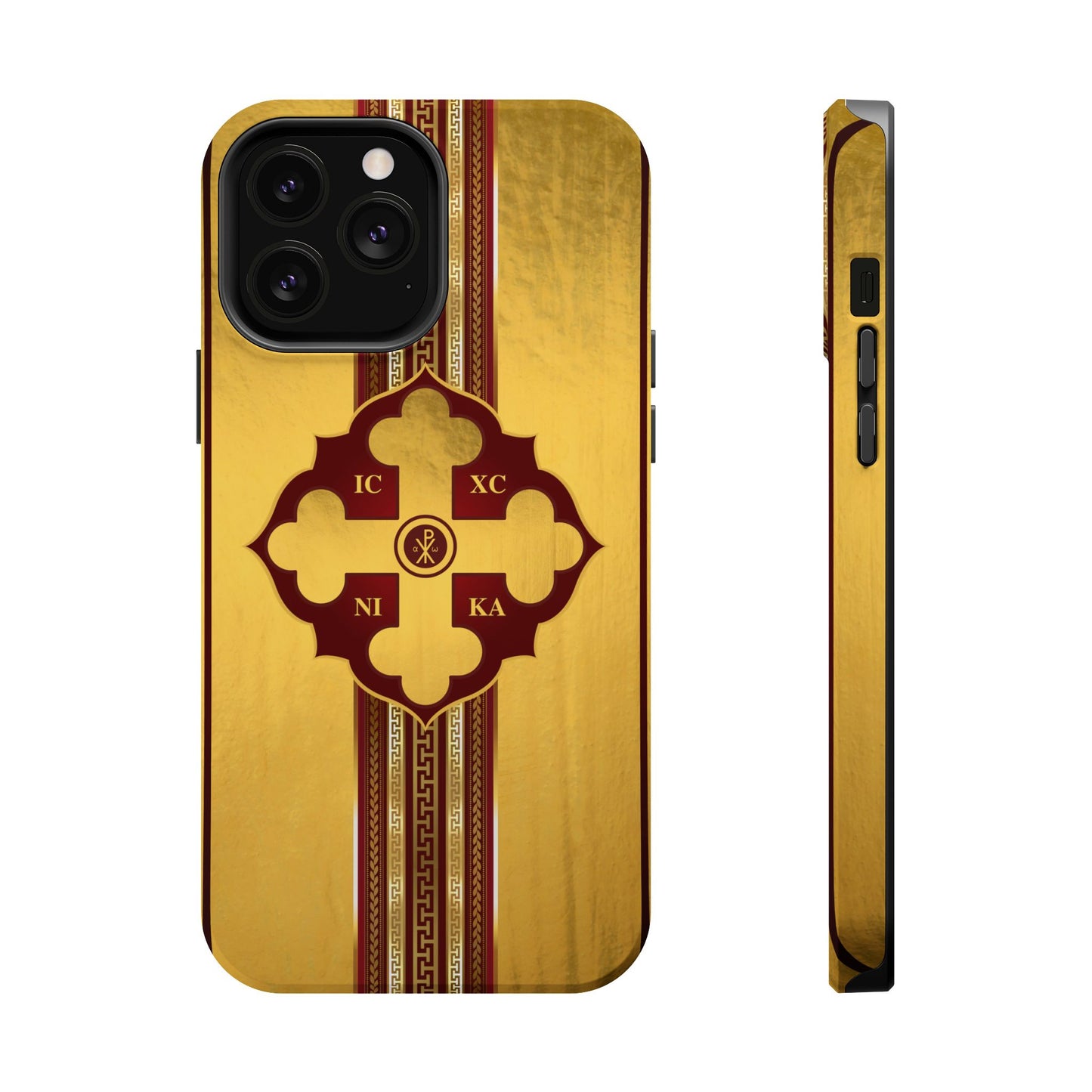 Greek Orthodox Cross Magnetic Impact-Resistant Phone Case
