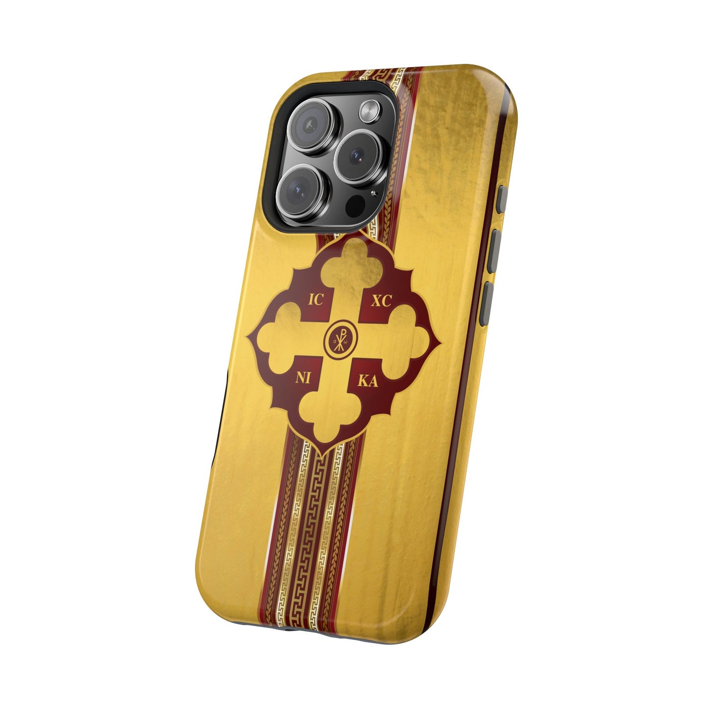Greek Orthodox Cross Magnetic Impact-Resistant Phone Case