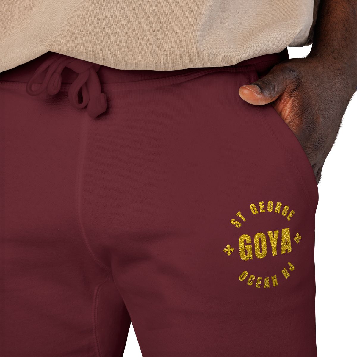 St George GOYA Embroidered Unisex Fleece Sweatpants