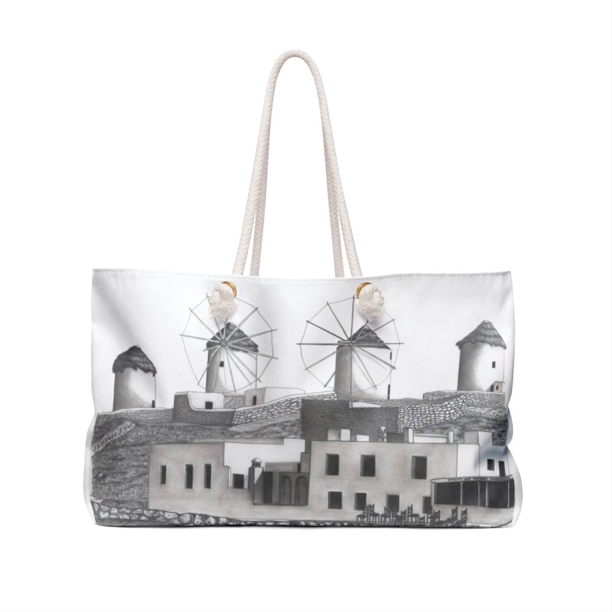 Mykonos Beach Weekender Bag