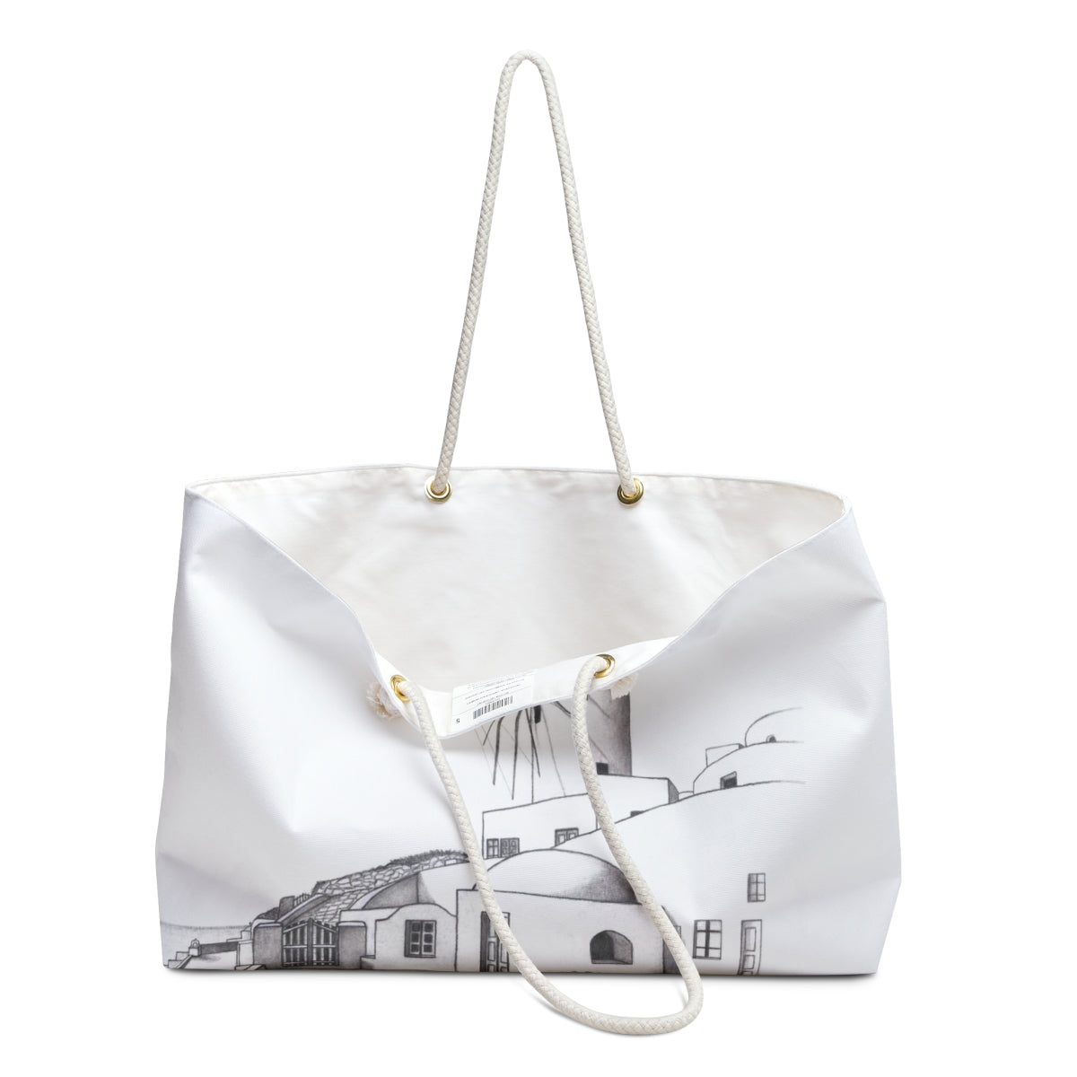 Oia Santorini Beach Weekender Bag