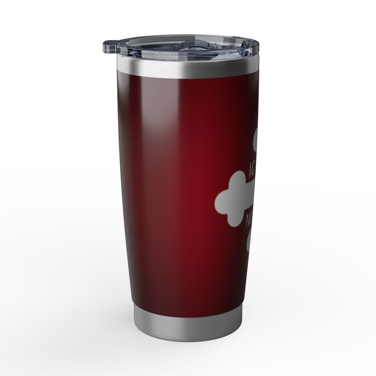 Greek Orthodox Cross White Red 20oz Insulated Tumbler