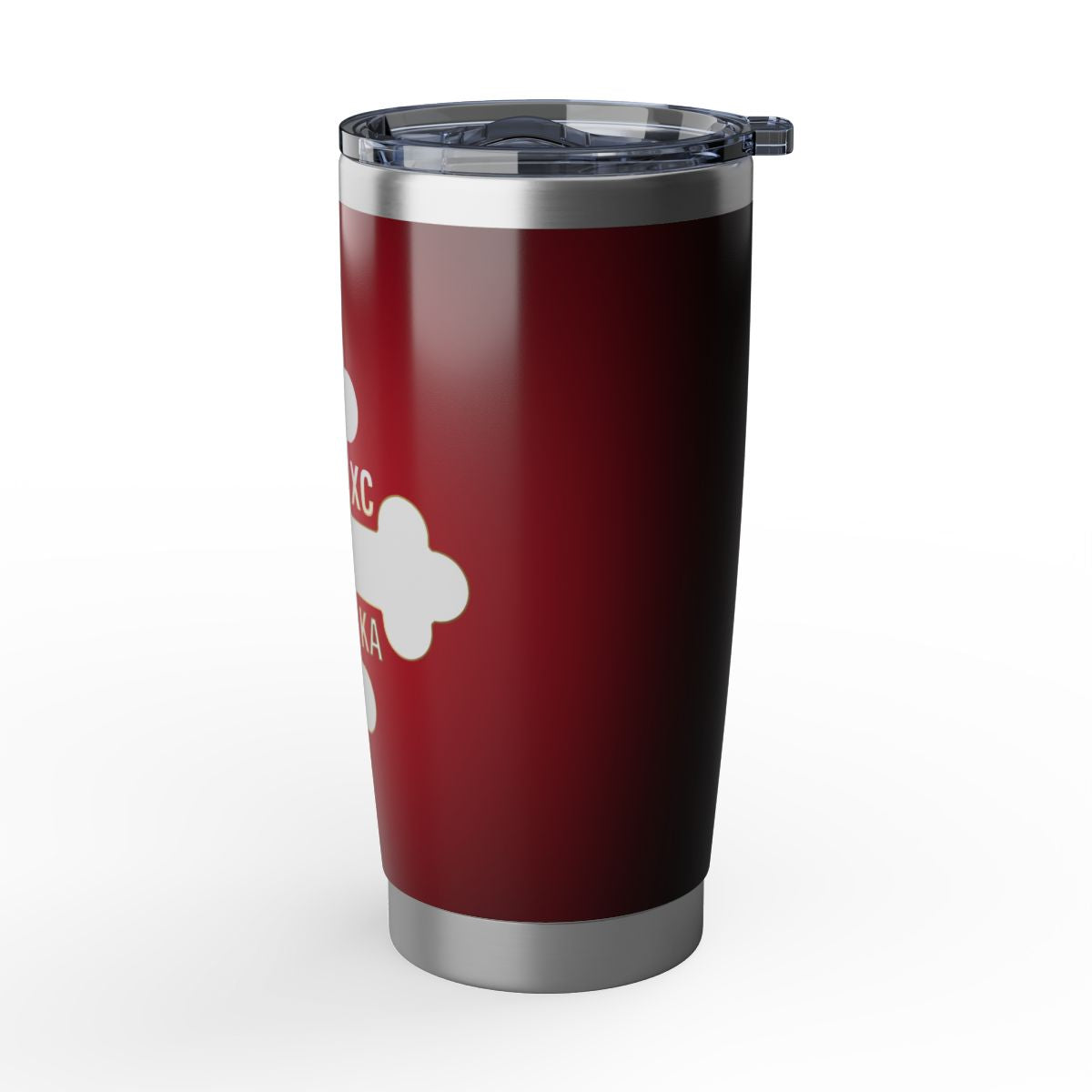 Greek Orthodox Cross White Red 20oz Insulated Tumbler