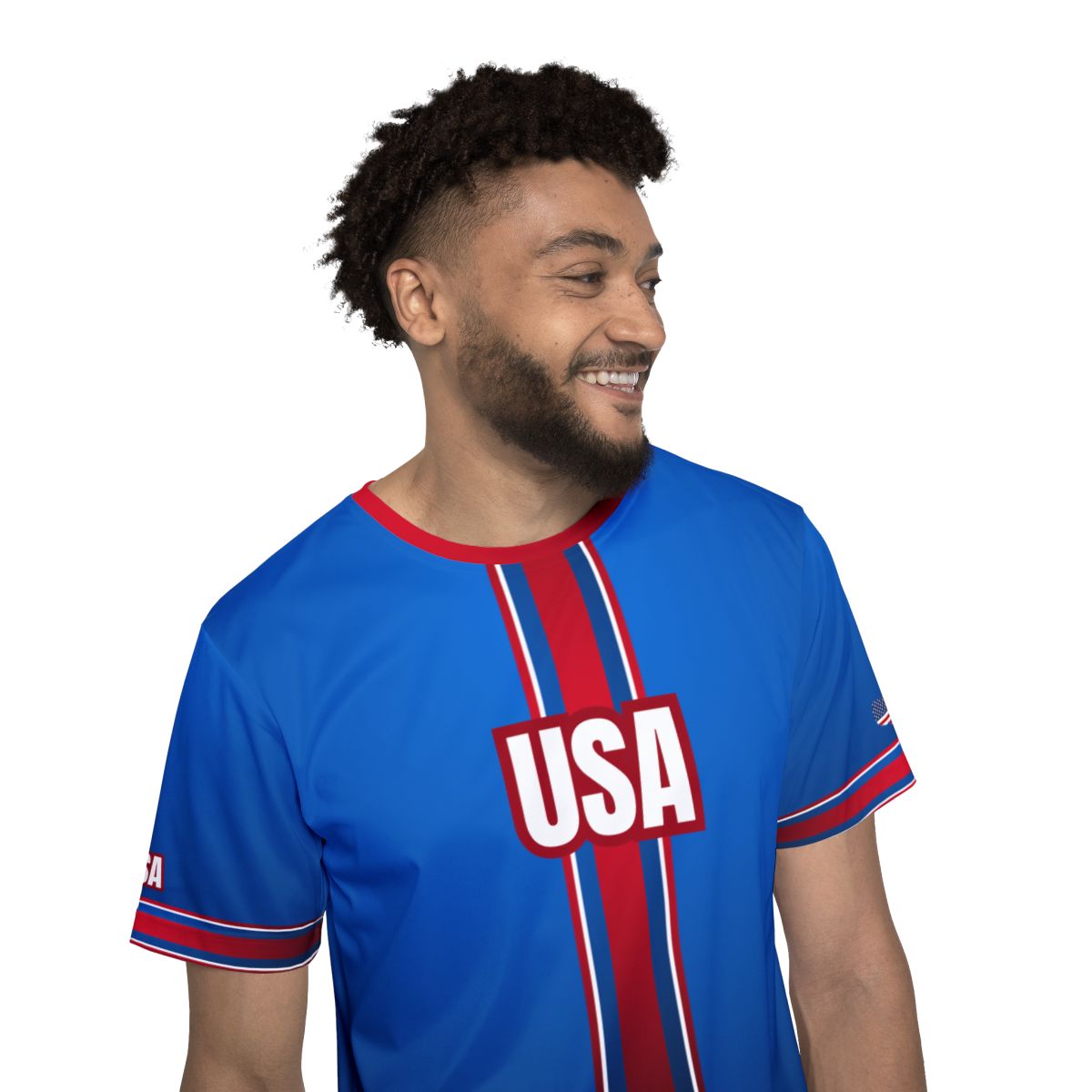 USA Soccer Jersey Blue
