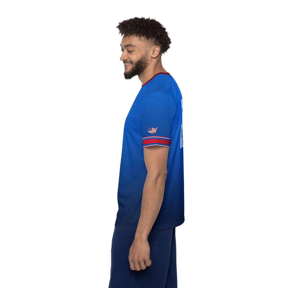 USA Soccer Jersey Blue