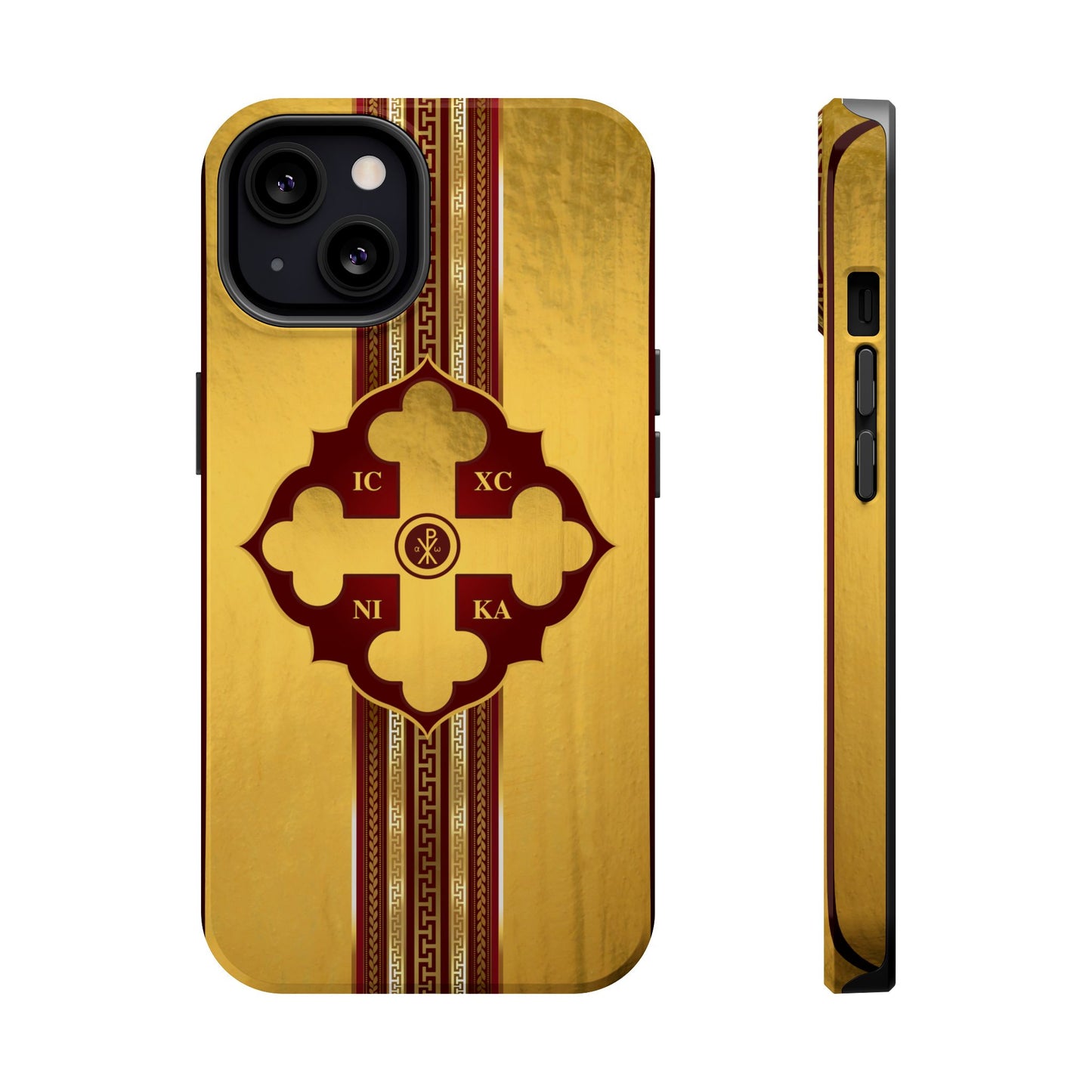 Greek Orthodox Cross Magnetic Impact-Resistant Phone Case