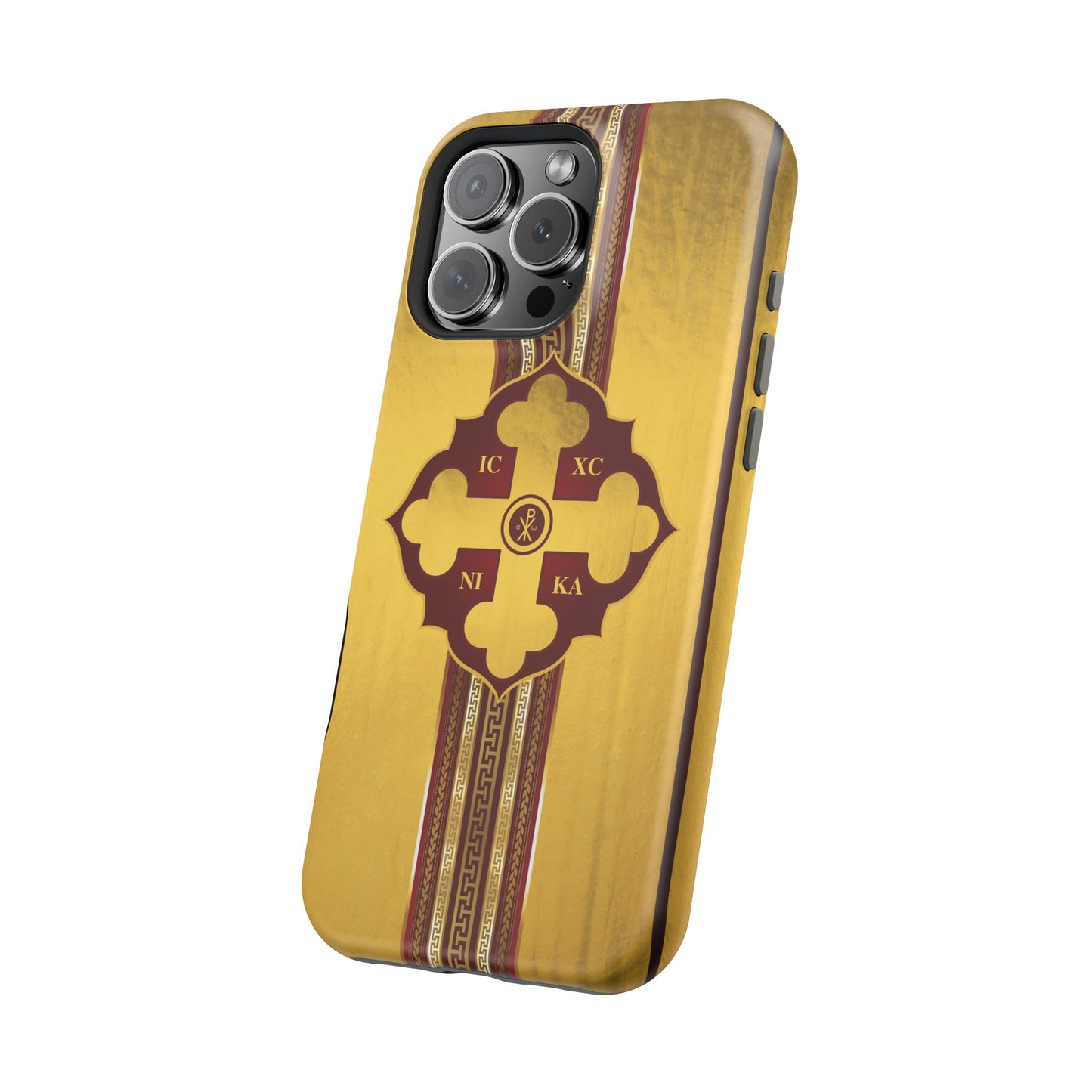 Greek Orthodox Cross Magnetic Impact-Resistant Phone Case