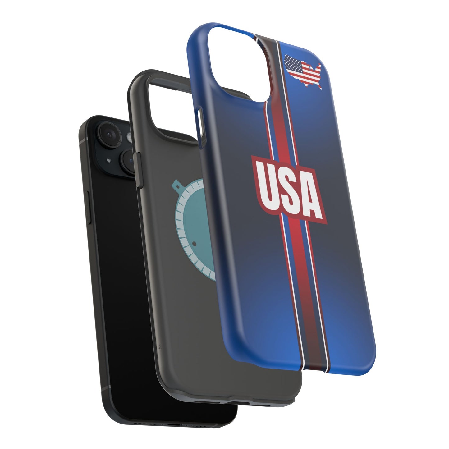 USA Magnetic Impact-Resistant Phone Case