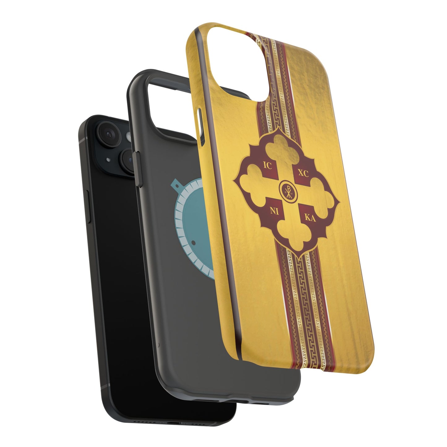 Greek Orthodox Cross Magnetic Impact-Resistant Phone Case