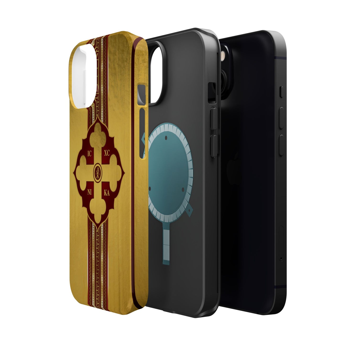 Greek Orthodox Cross Magnetic Impact-Resistant Phone Case