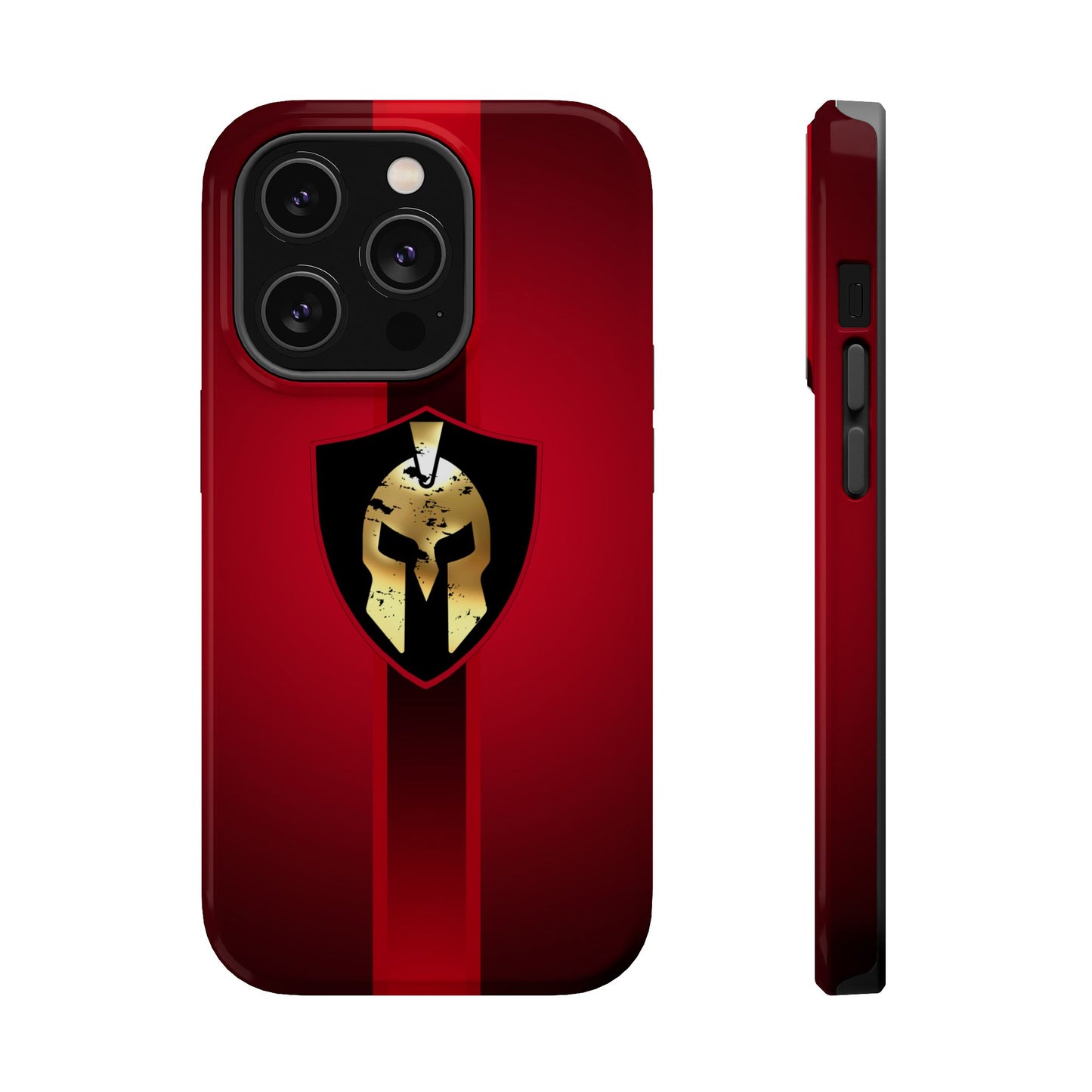 Spartan Helmet Magnetic Impact-Resistant Phone Case