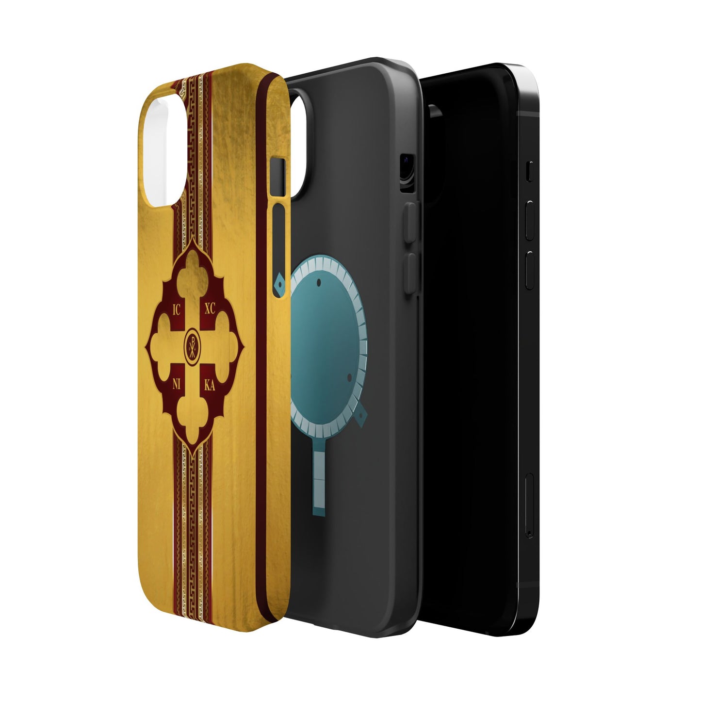 Greek Orthodox Cross Magnetic Impact-Resistant Phone Case