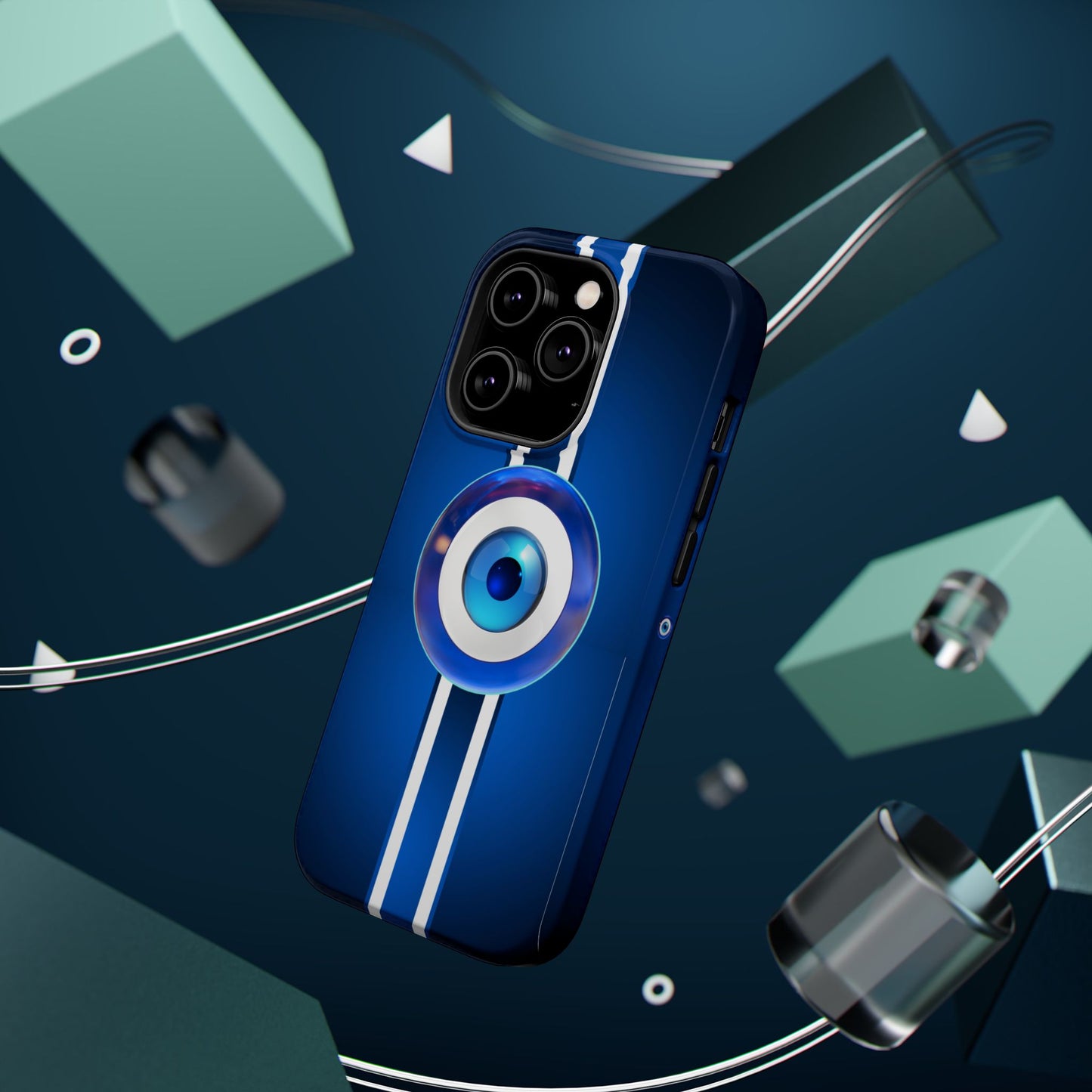 Evil Eye Magnetic Impact-Resistant Phone Case