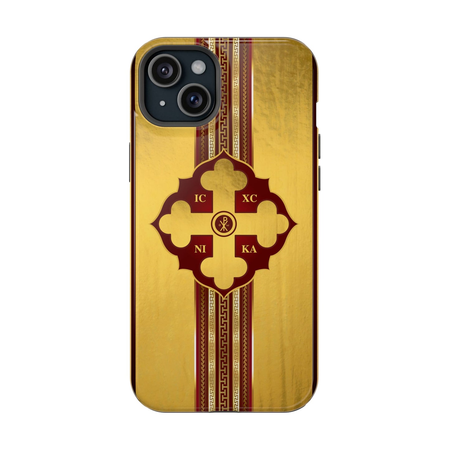 Greek Orthodox Cross Magnetic Impact-Resistant Phone Case