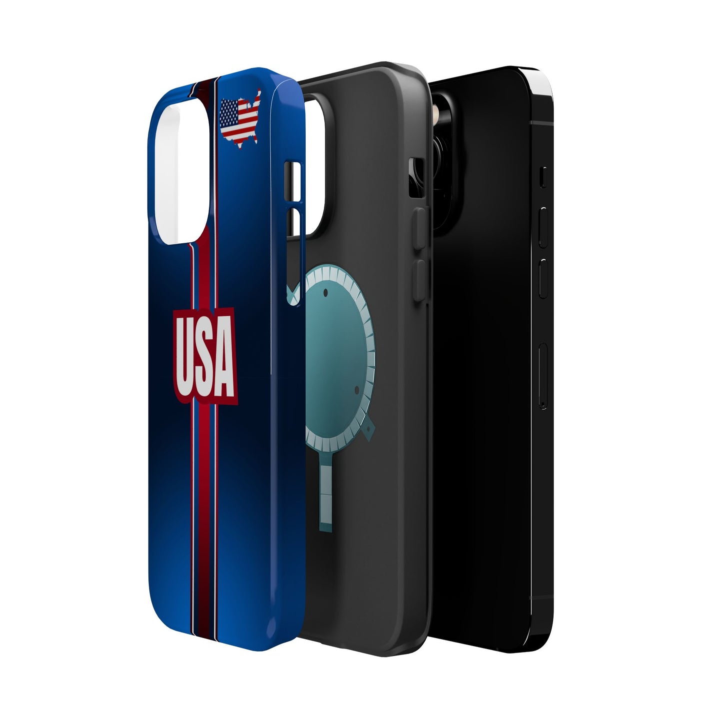 USA Magnetic Impact-Resistant Phone Case