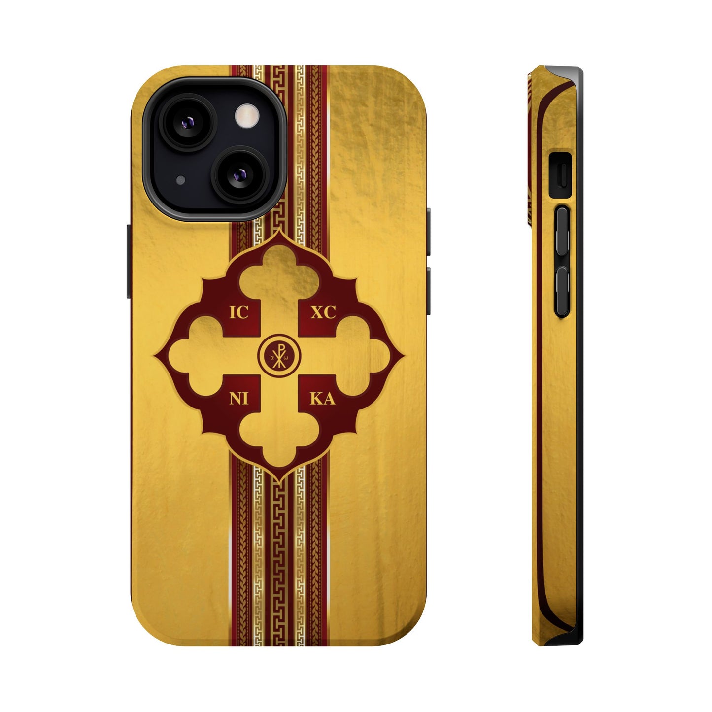 Greek Orthodox Cross Magnetic Impact-Resistant Phone Case