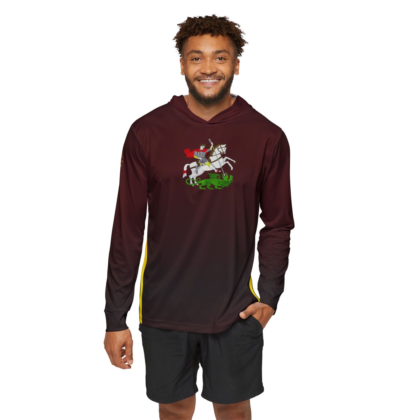 Saint George GOYA Maroon Sports Warmup Hoodie