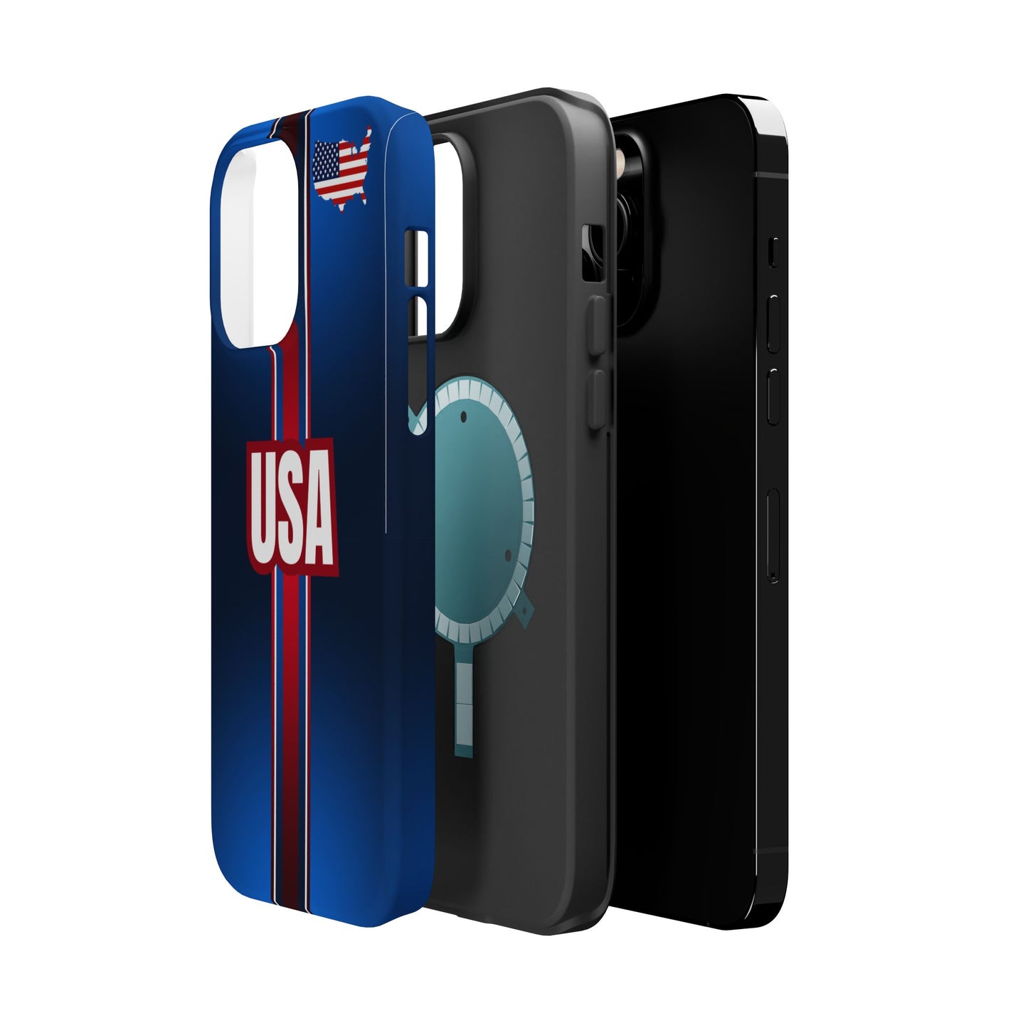 USA Magnetic Impact-Resistant Phone Case