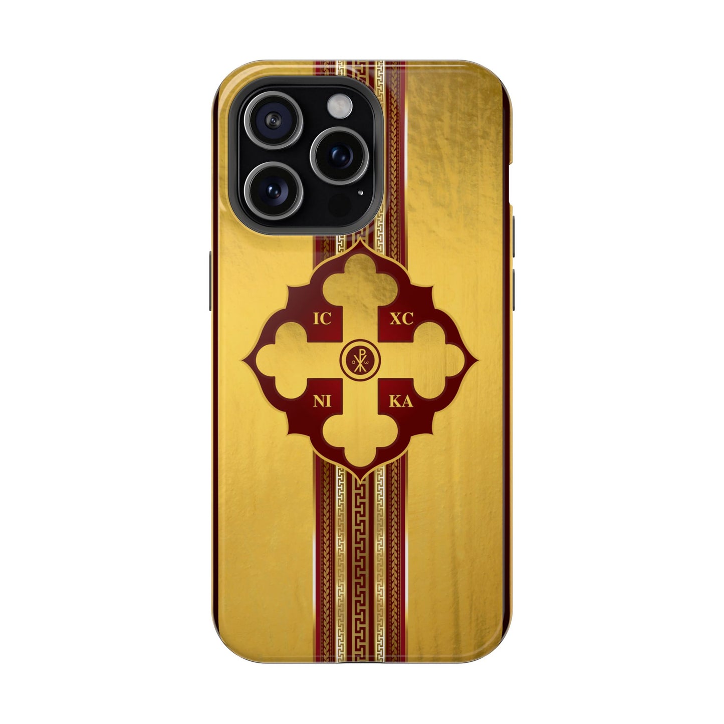 Greek Orthodox Cross Magnetic Impact-Resistant Phone Case