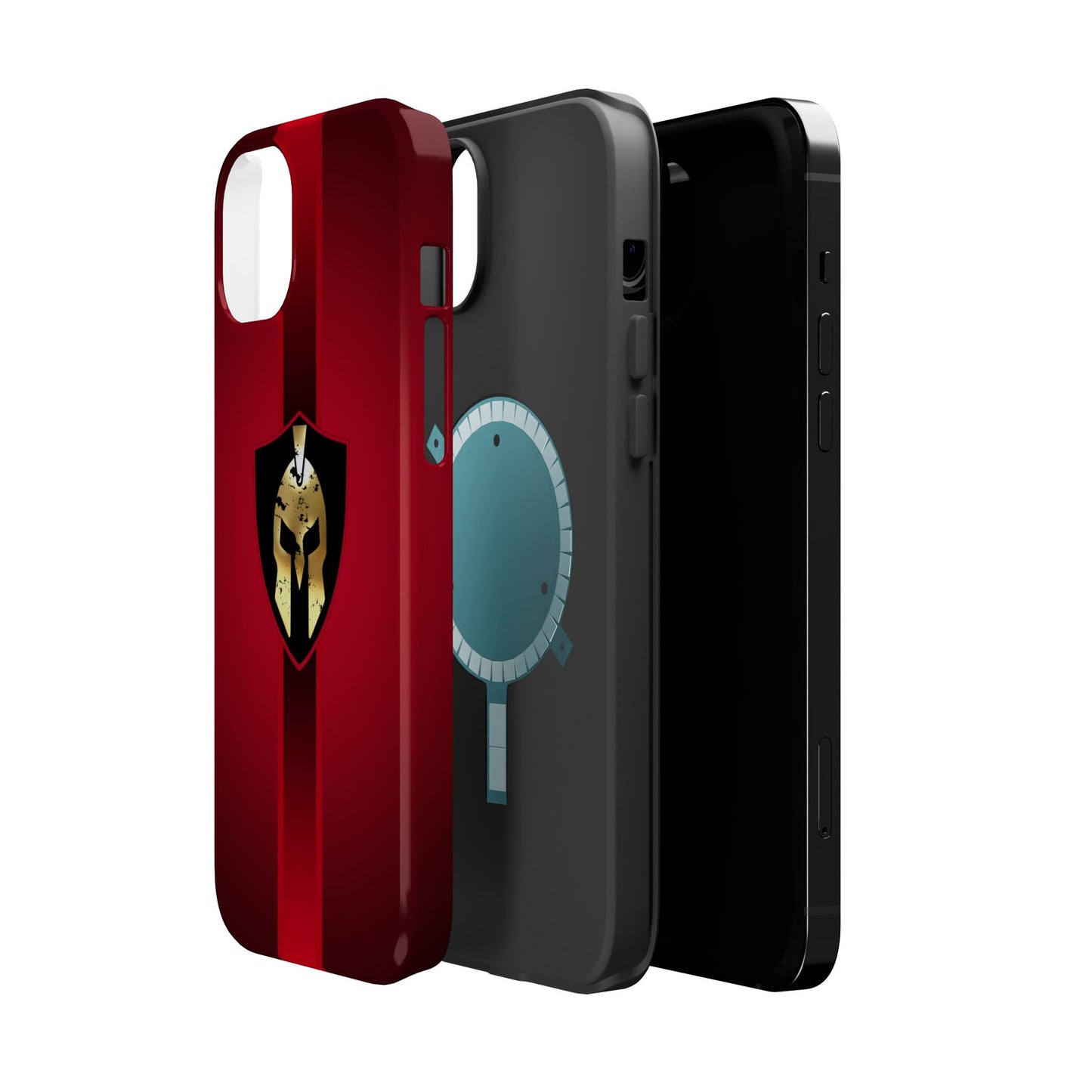 Spartan Helmet Magnetic Impact-Resistant Phone Case