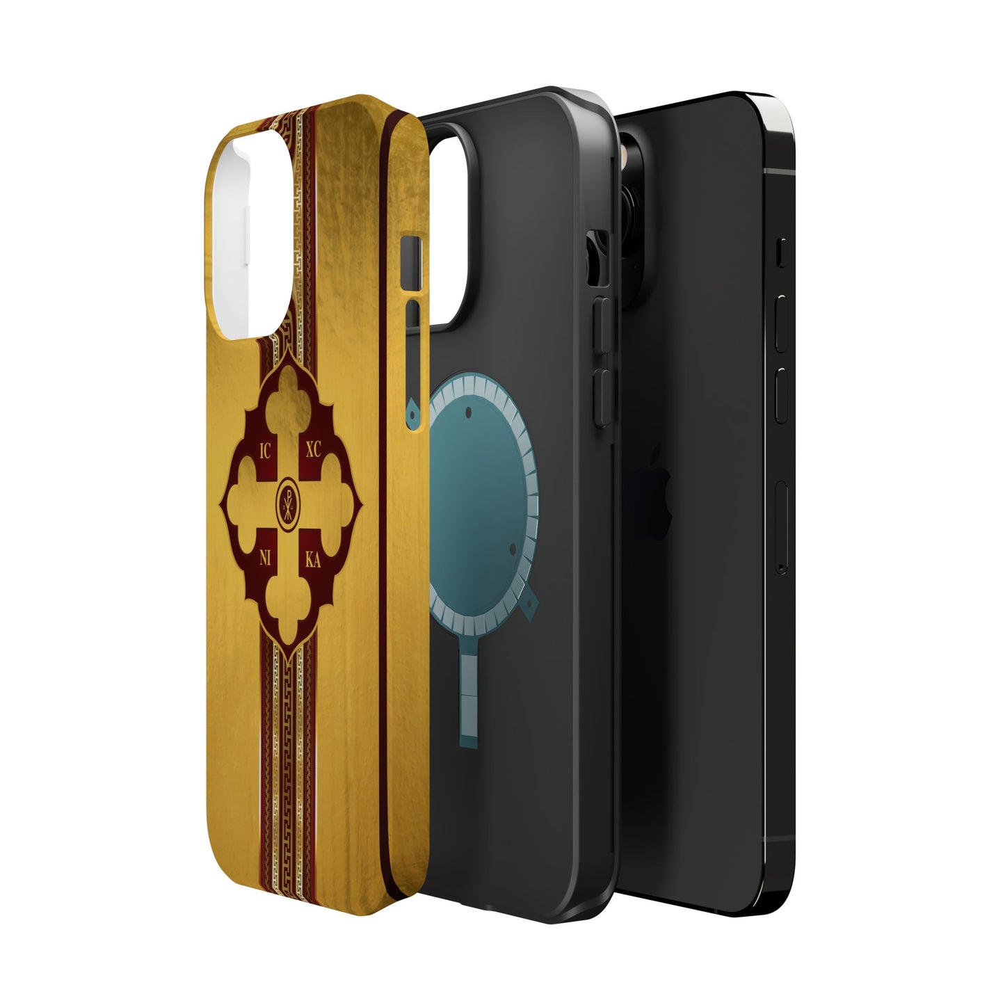 Greek Orthodox Cross Magnetic Impact-Resistant Phone Case