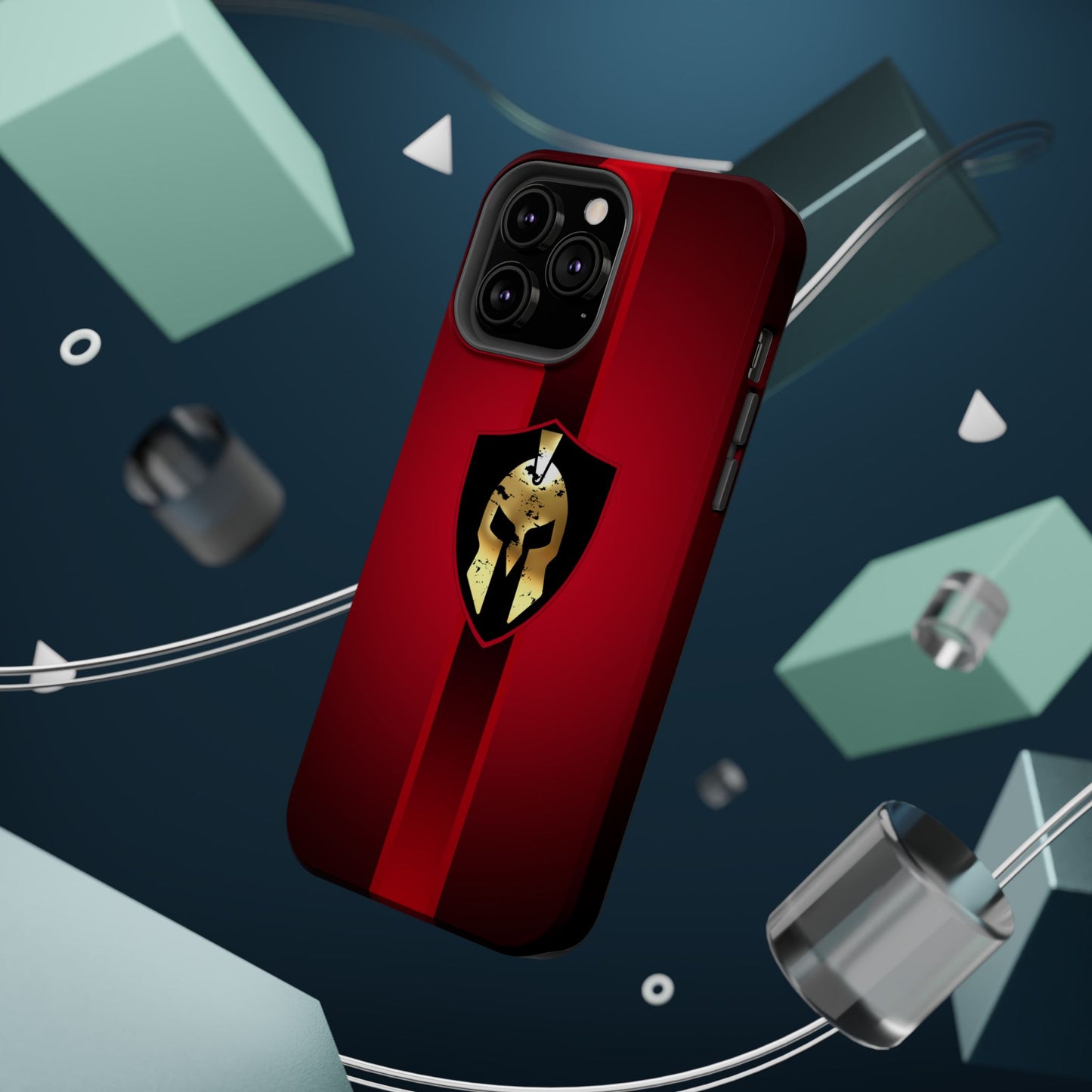 Spartan Helmet Magnetic Impact-Resistant Phone Case