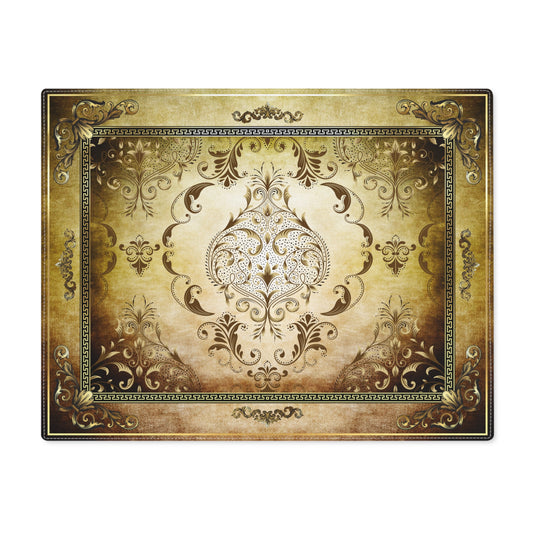 Rustic Vintage Style Greek Key Ornate Placemat