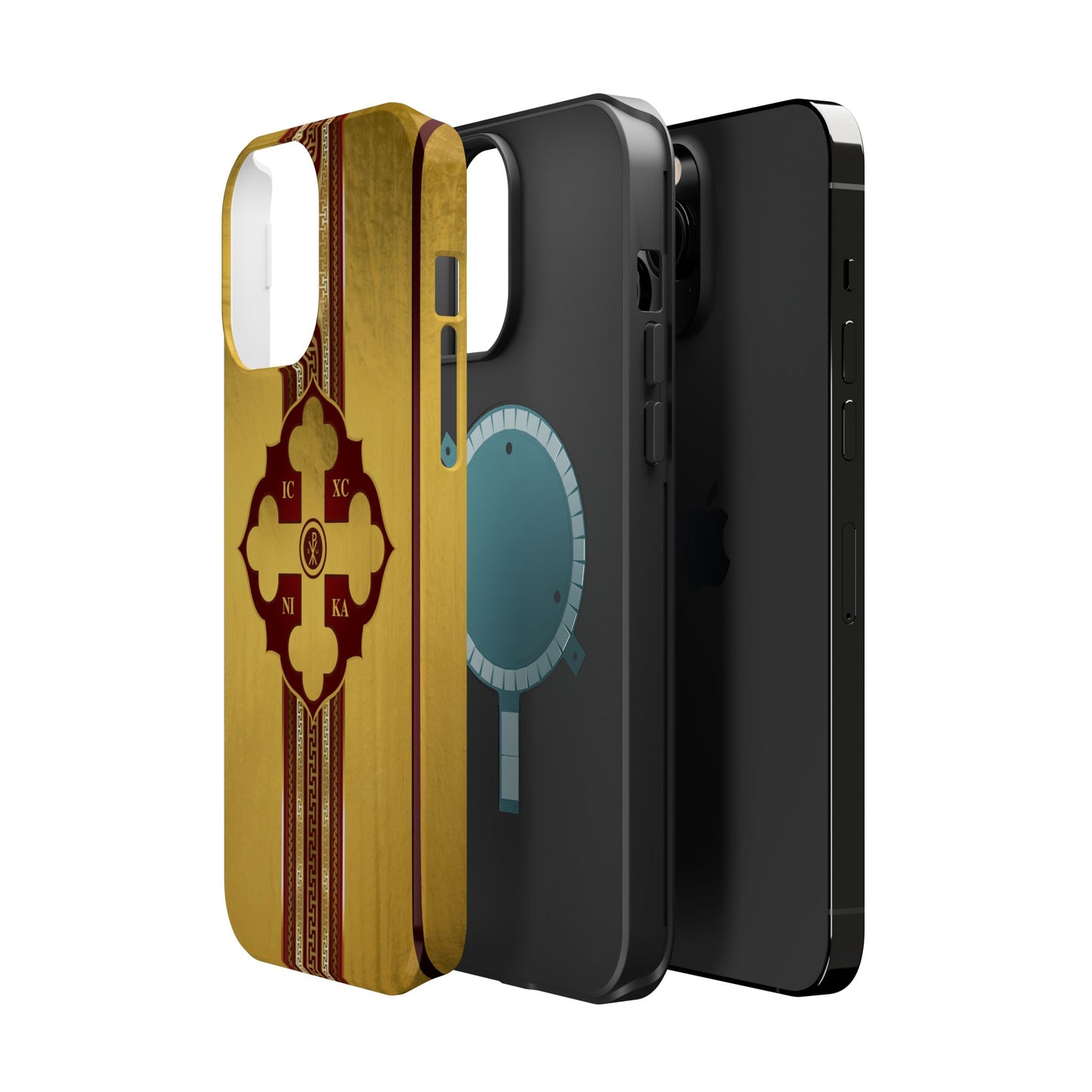 Greek Orthodox Cross Magnetic Impact-Resistant Phone Case