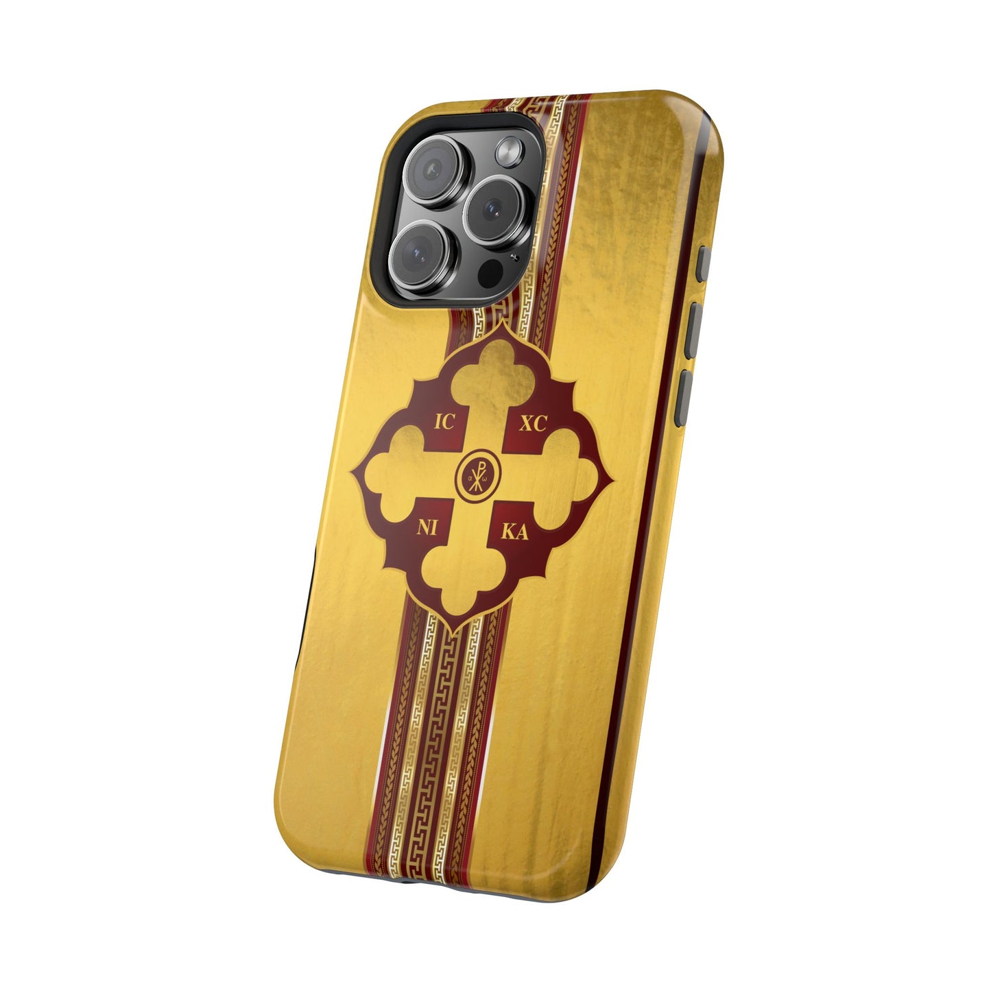Greek Orthodox Cross Magnetic Impact-Resistant Phone Case