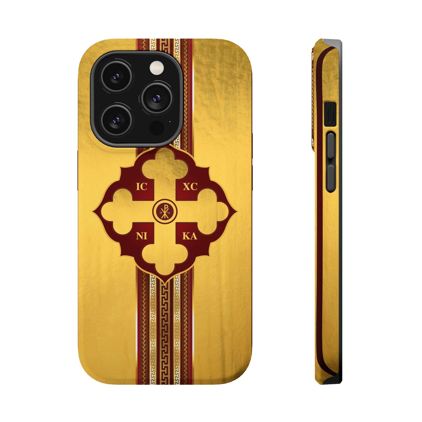 Greek Orthodox Cross Magnetic Impact-Resistant Phone Case