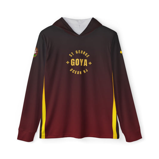 ST George GOYA Maroon Sports Warmup Hoodie