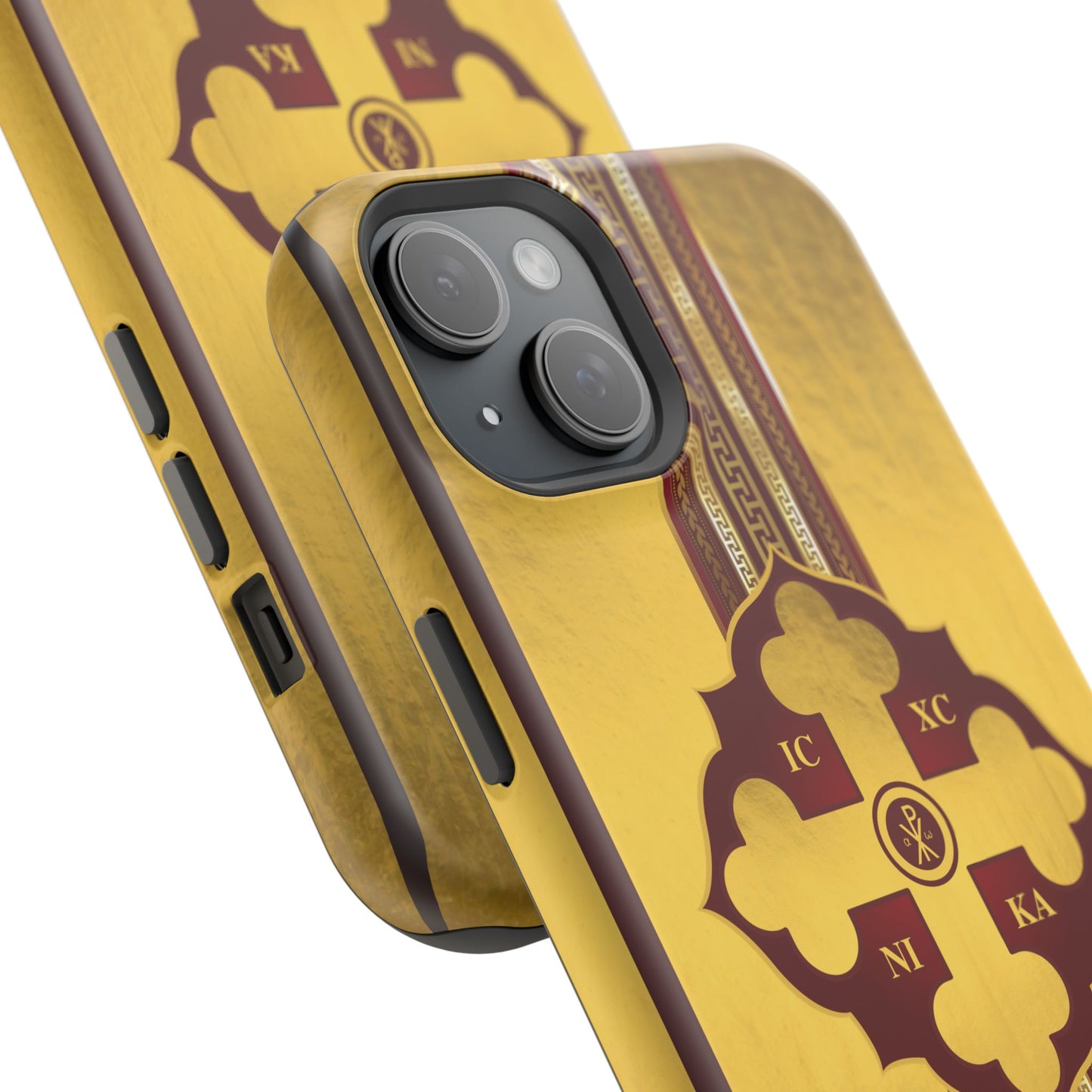 Greek Orthodox Cross Magnetic Impact-Resistant Phone Case
