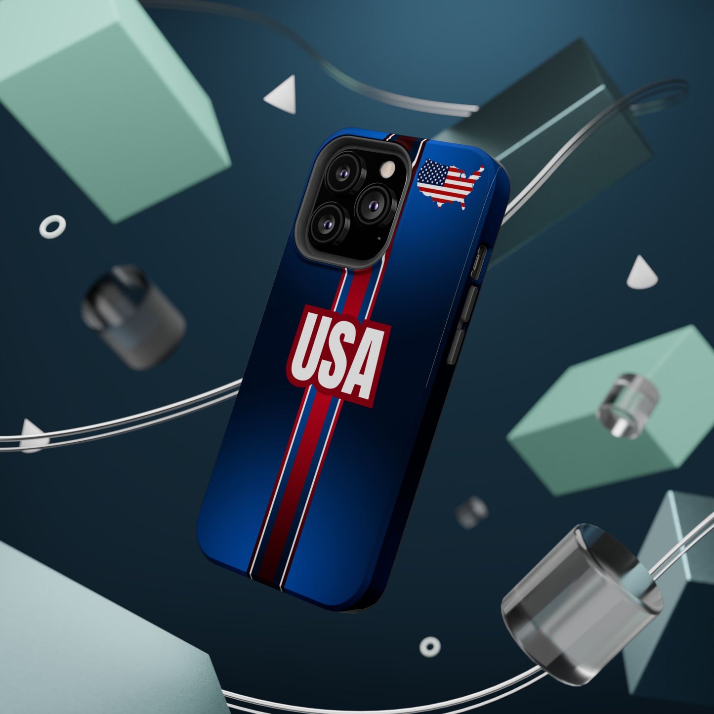 USA Magnetic Impact-Resistant Phone Case